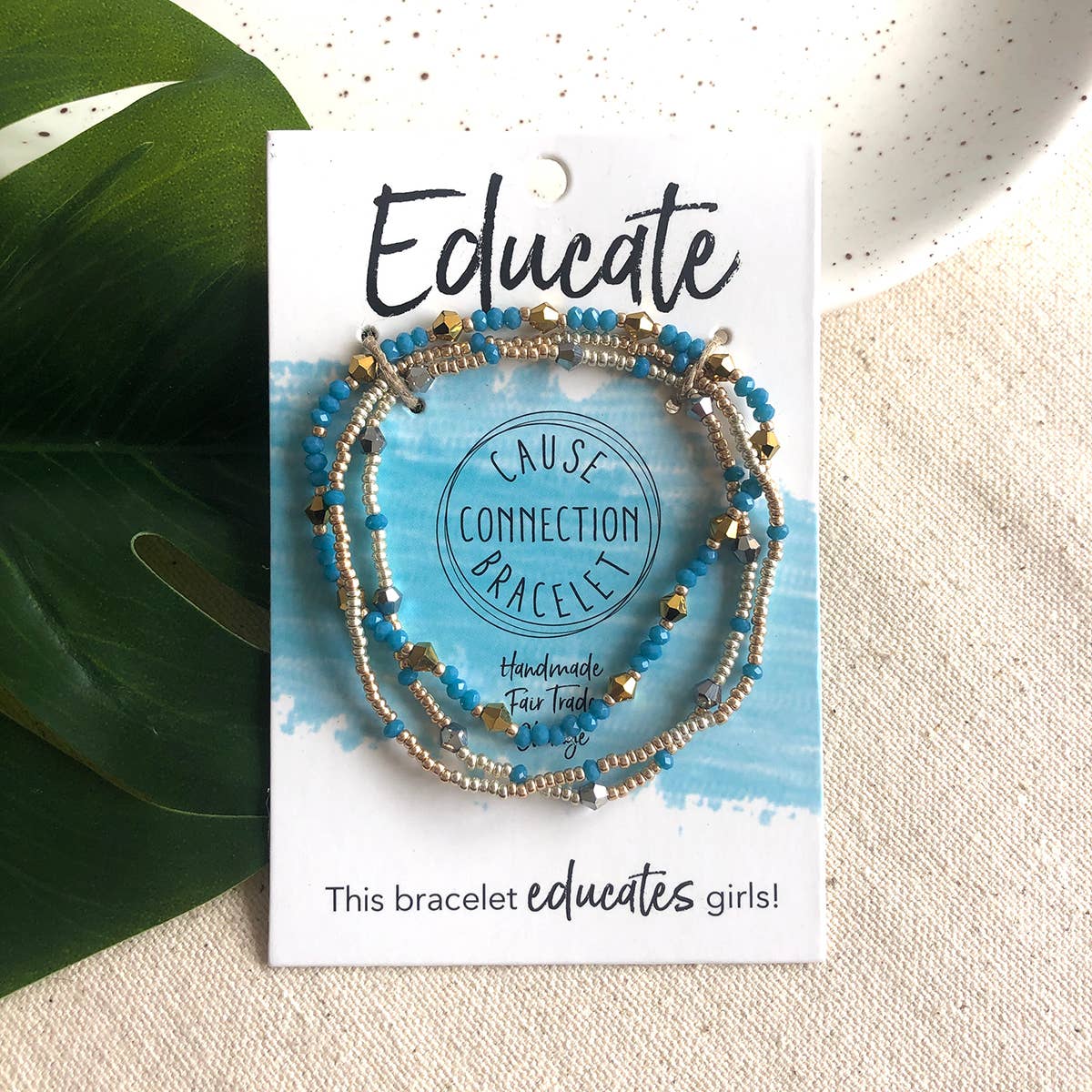 WorldFinds - Educate • Cause Bracelet