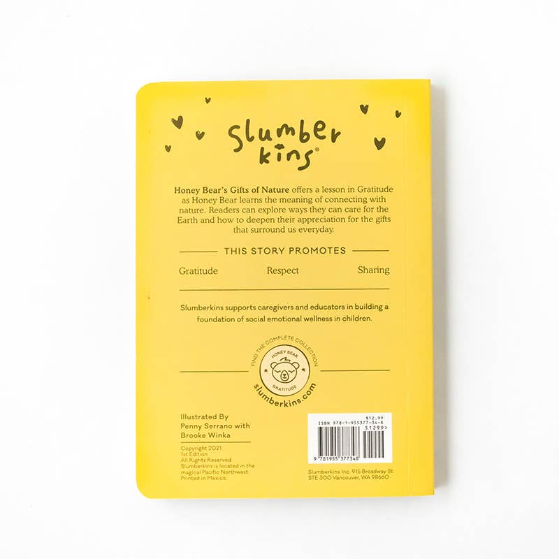 Honey Bear's Gratitude Plush Set - with 2 Books