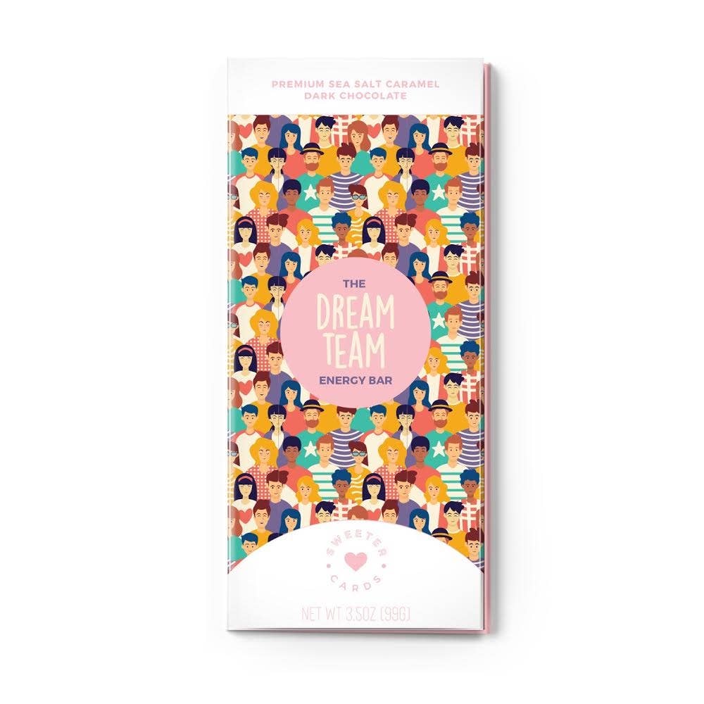 "Dream Team" Chocolate Bar + Greeting Card