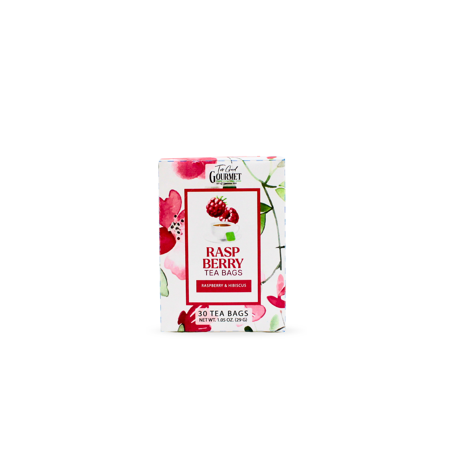 Too Good Gourmet - Spring Everyday Teas - Lemon Ginger, Raspberry, Chamomile