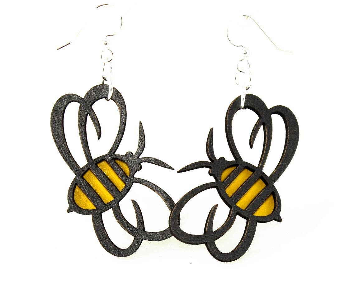Bumble Bee Earrings