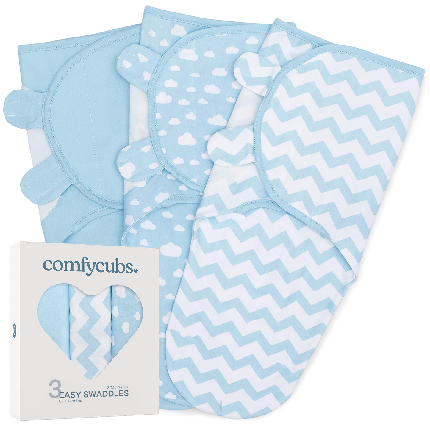 Swaddle Grey SM