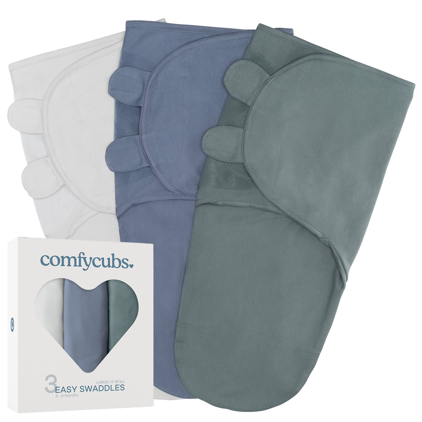 Swaddle Grey SM