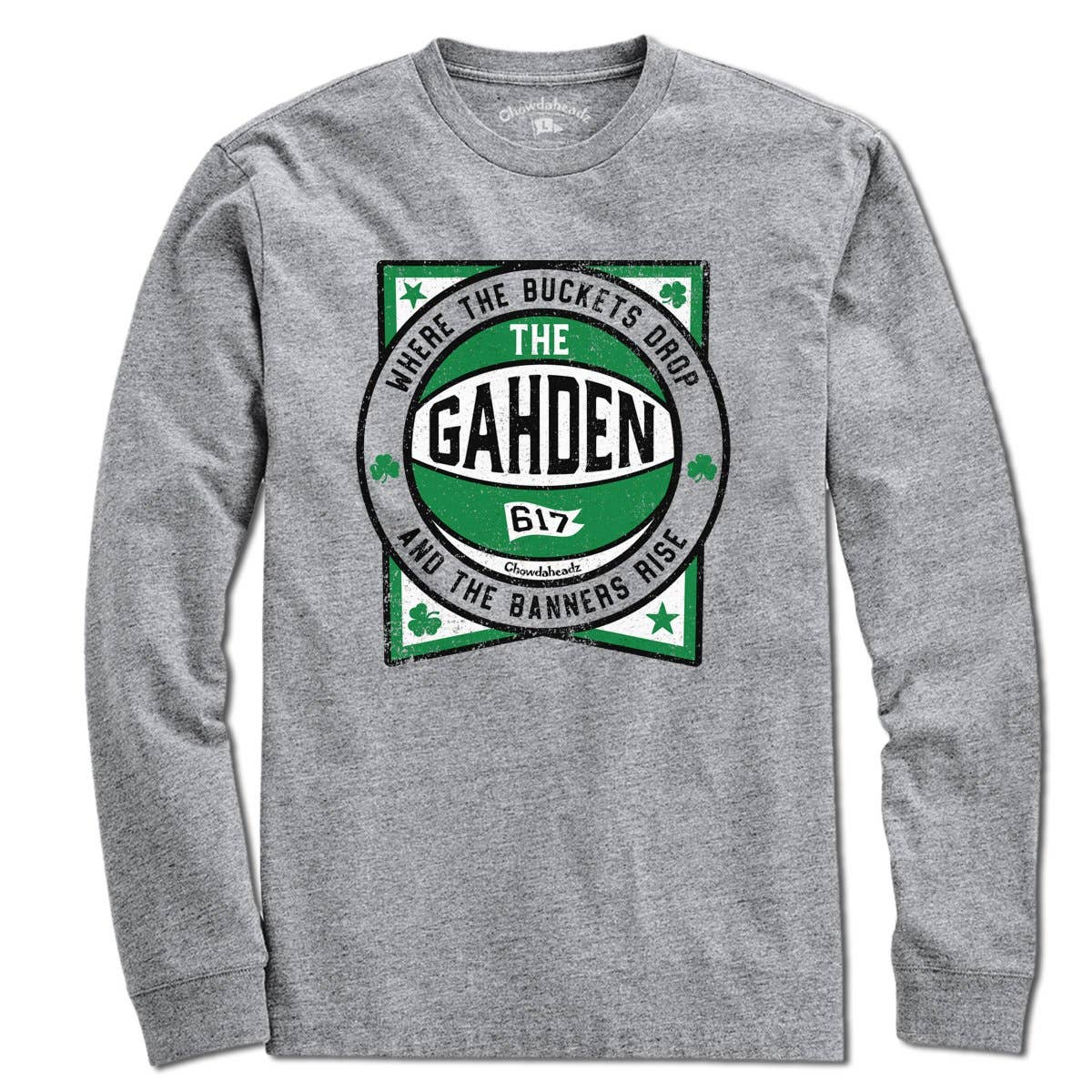 The Gahden - Buckets and Banners T-Shirt | Gray / Unisex / 3XL