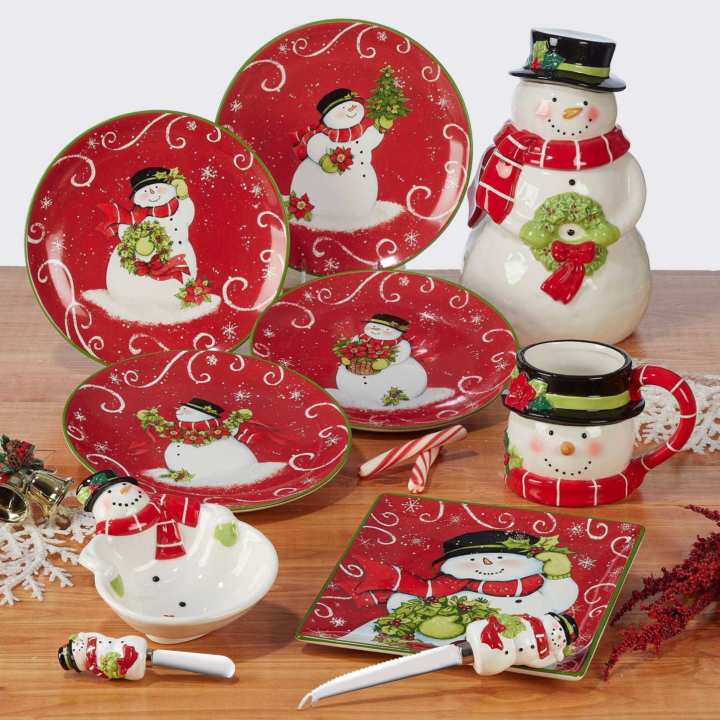 Holiday Magic Christmas Snowman 3-D Mug 18