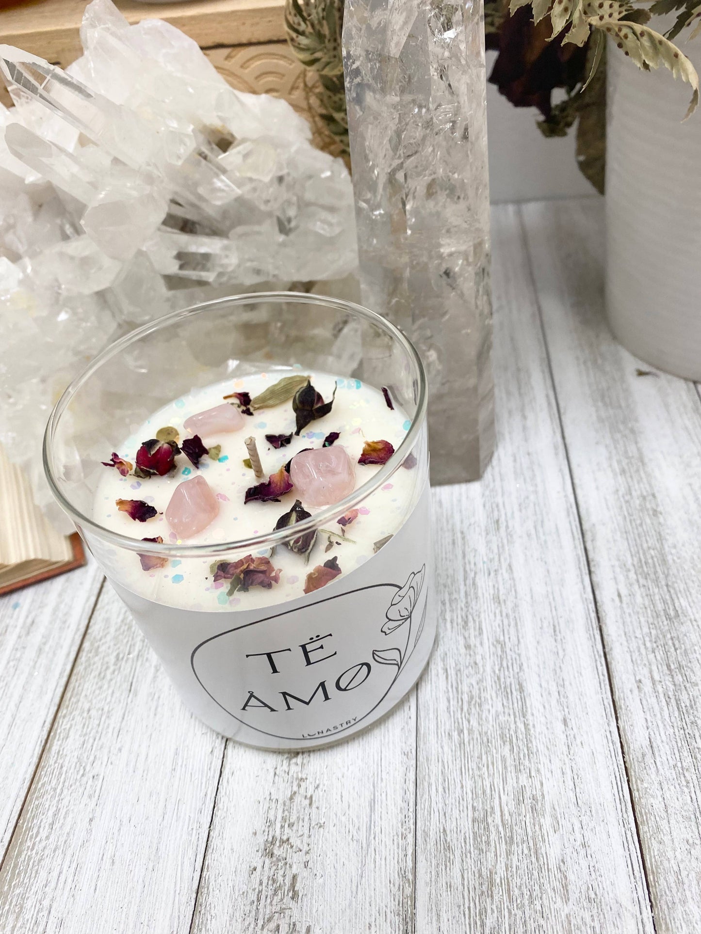 Lunastry - Te Amo, I love you candle