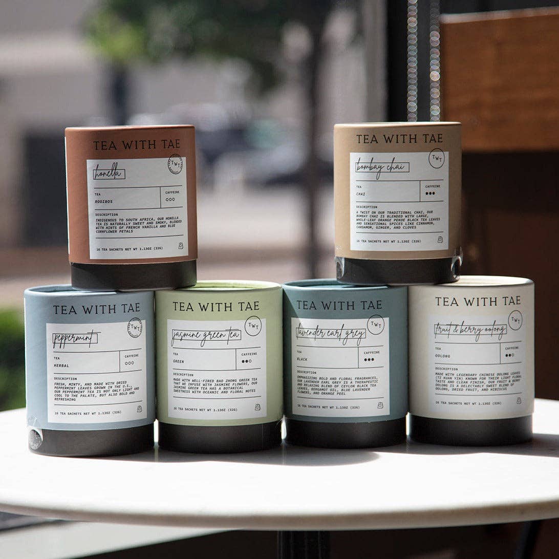 English Breakfast Black Tea Large Tube (16 Tea Bags)