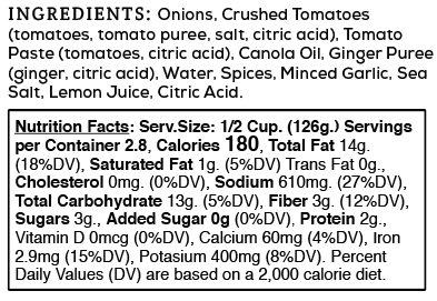 Sutter Buttes - Masala Simmer Sauce