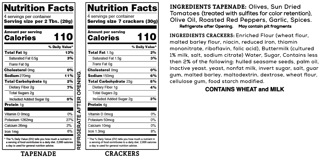 Grab and Go - Sun-Dried Tomato