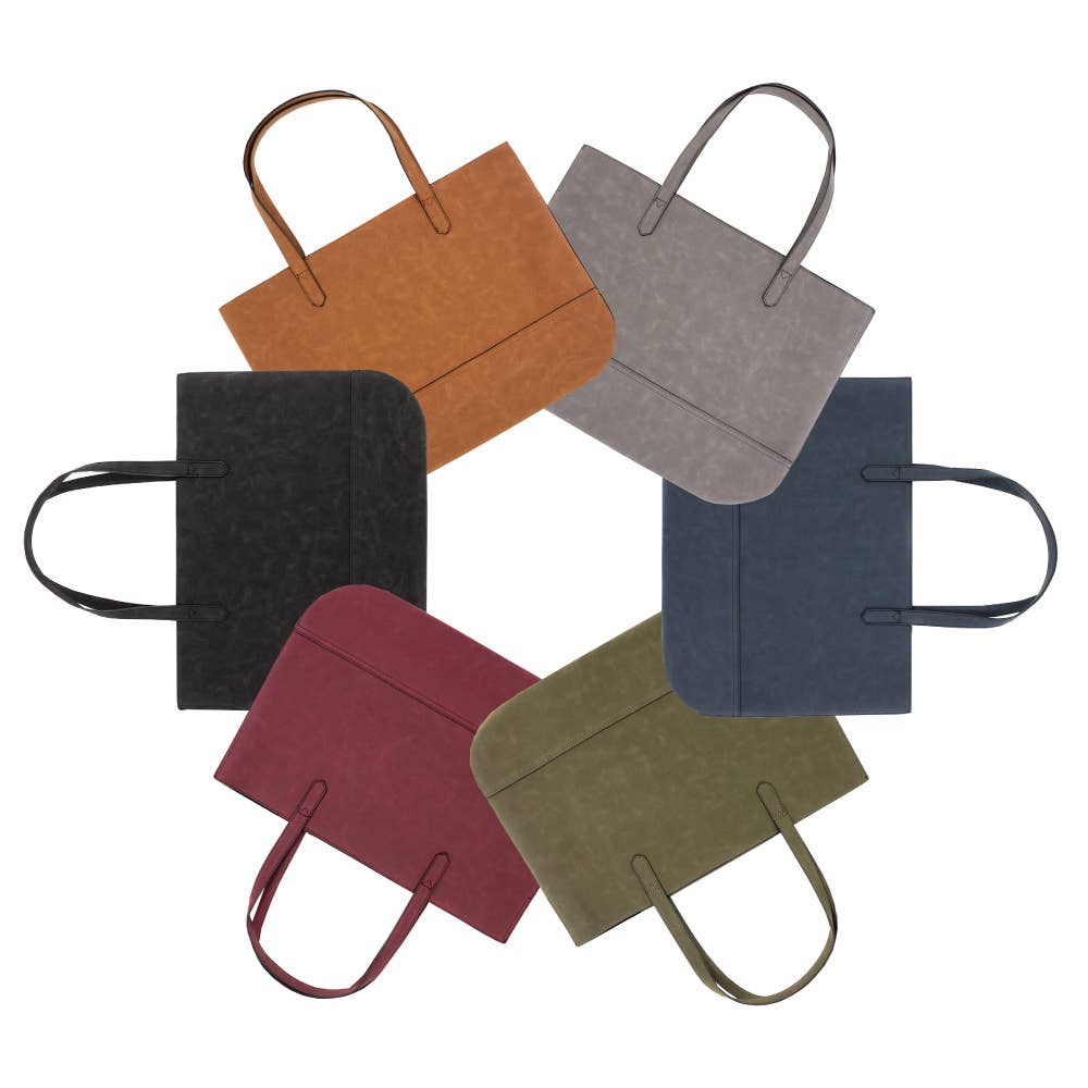 The Taylor Tote | Camel Suede
