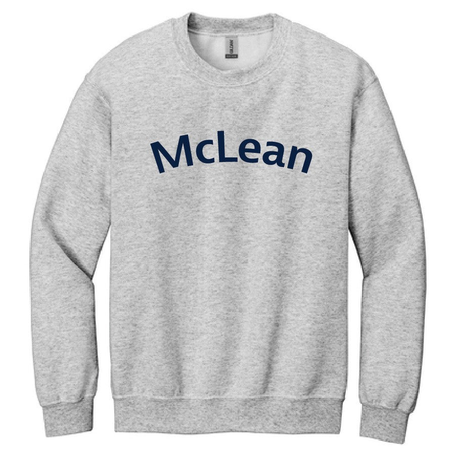 McLean Crewneck Sweatshirt Ash Gray 3X-Large
