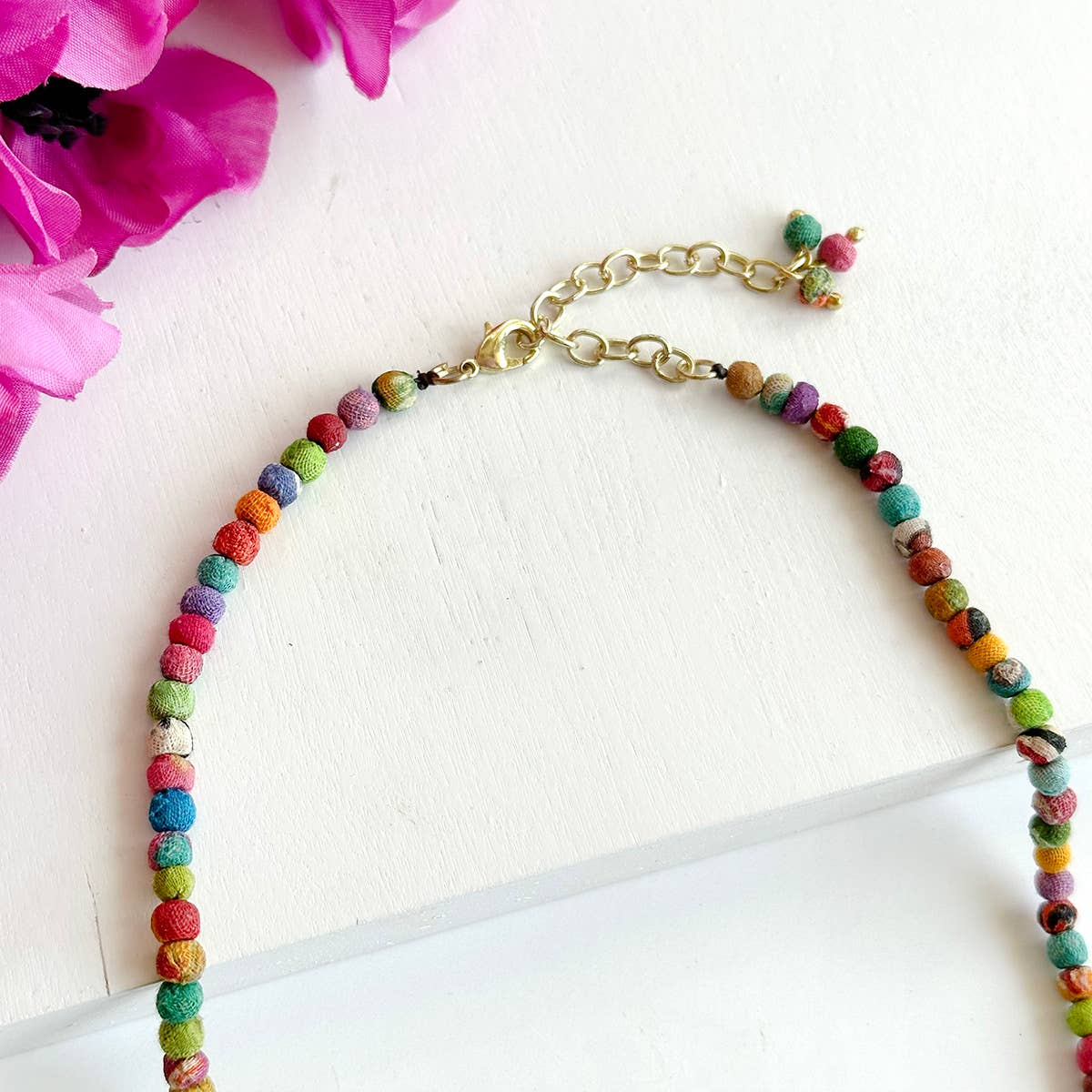 WorldFinds - Kantha Milieu Classic Necklace