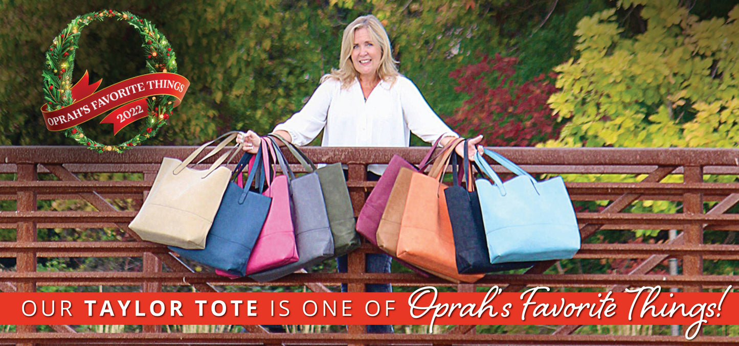 The Taylor Tote | Camel Suede