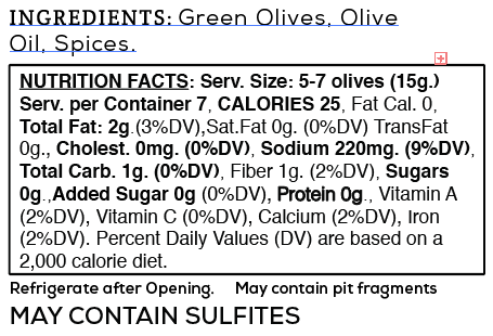 California Green Olive Tapenade 4oz