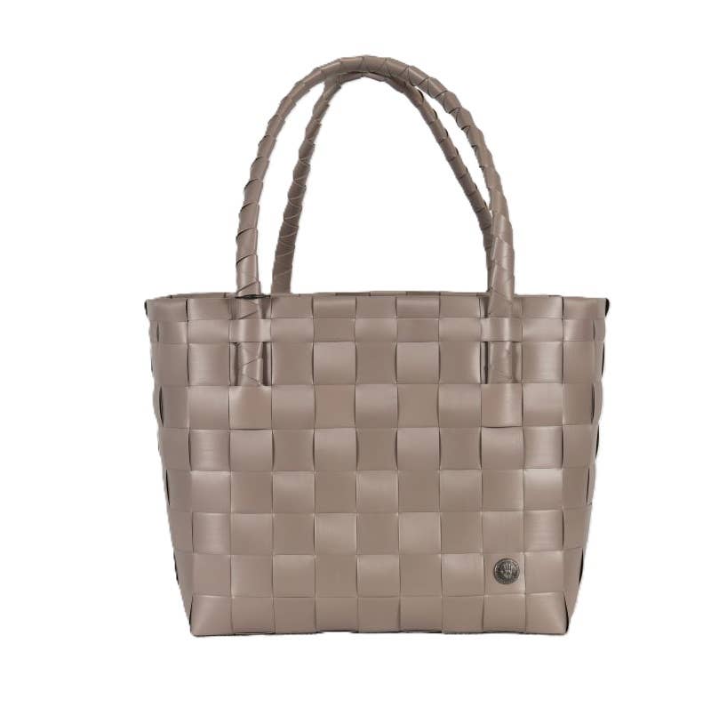 Paris Recycled Handwoven Tote Bag - Liver