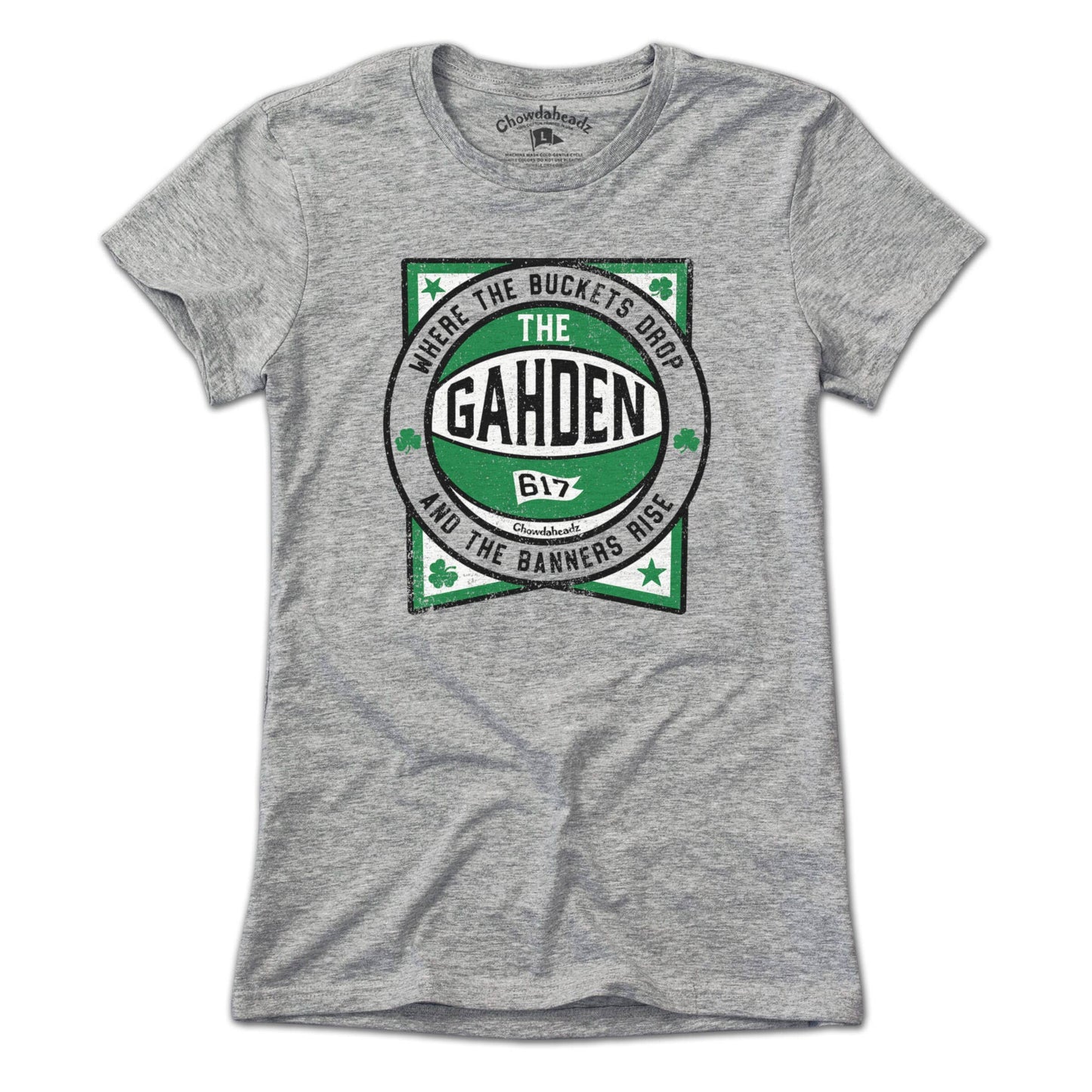 The Gahden - Buckets and Banners T-Shirt | Gray / Unisex / 3XL