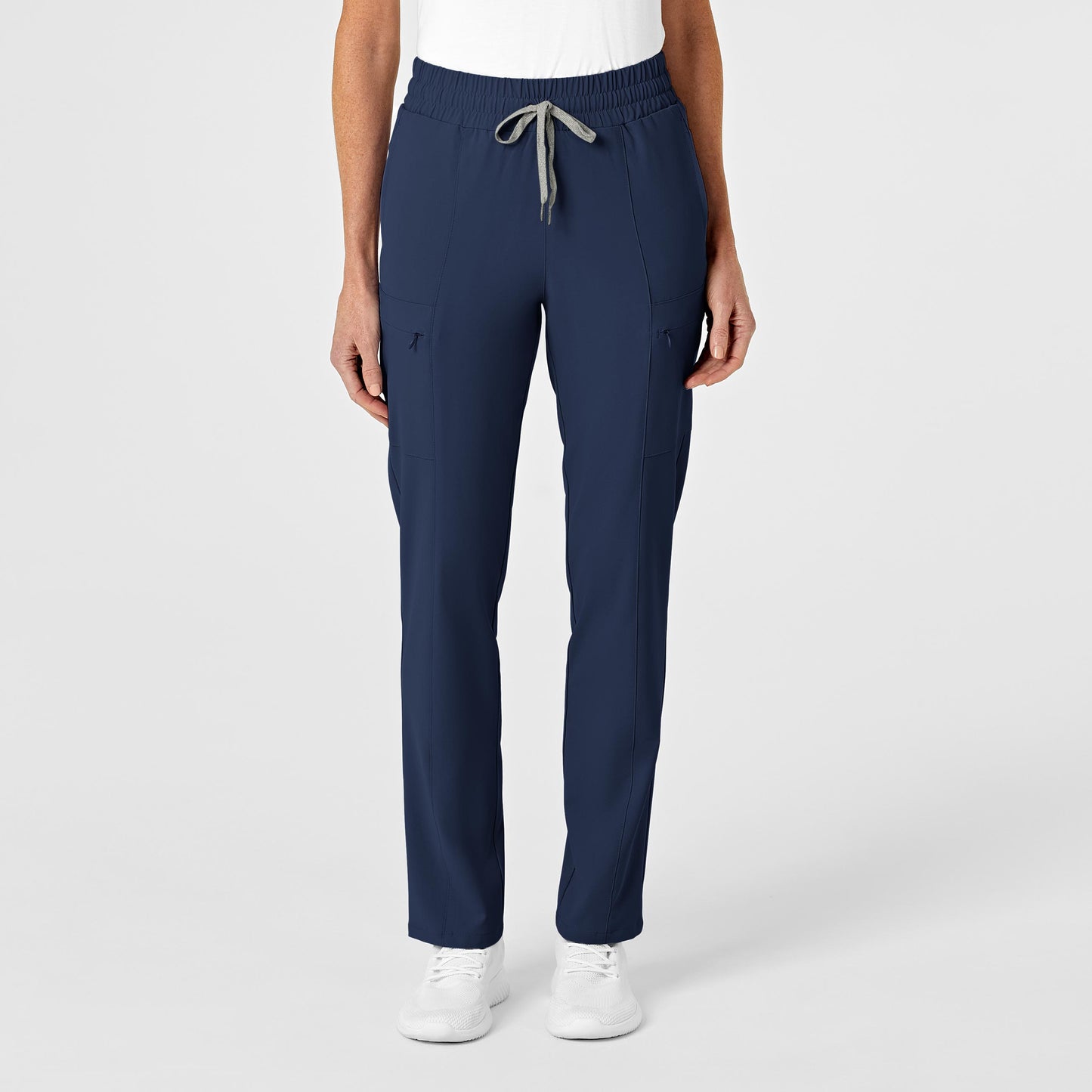 WonderWink Women's High Waist Slim Leg Scrub Pant