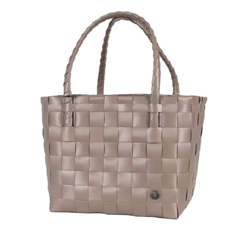 Paris Recycled Handwoven Tote Bag - Liver