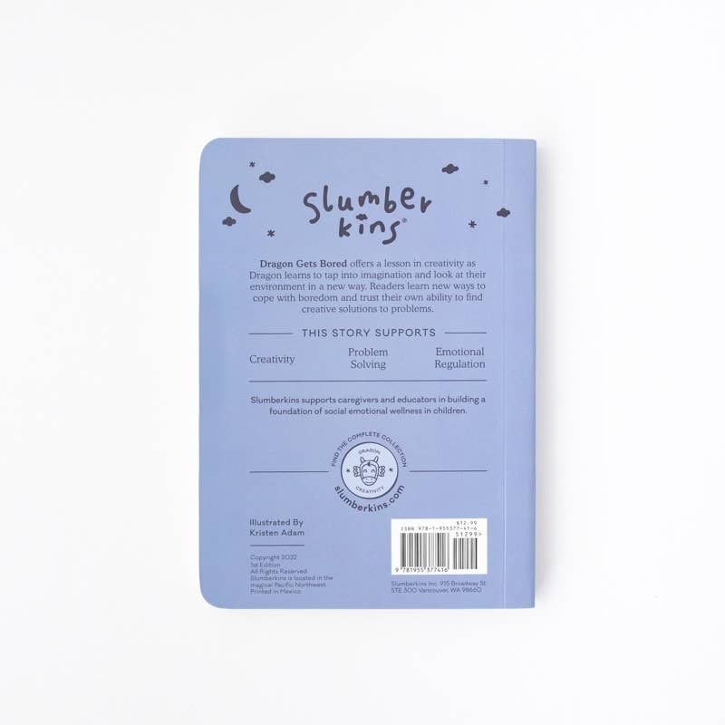 DRAGON KIN + LESSON BOOK - DRAGON GETS BORED: A LESSON IN CREATIVITY