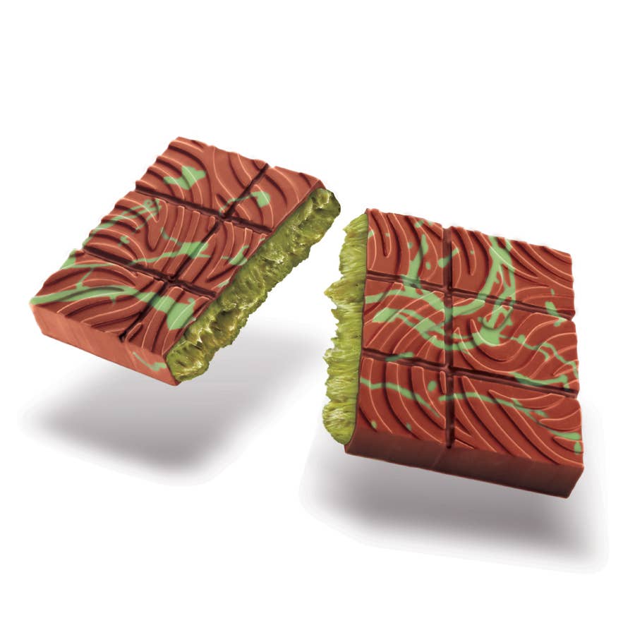 Gudlife DUBAI STYLE Milk Chocolate Pistachio Creme Bar 3oz