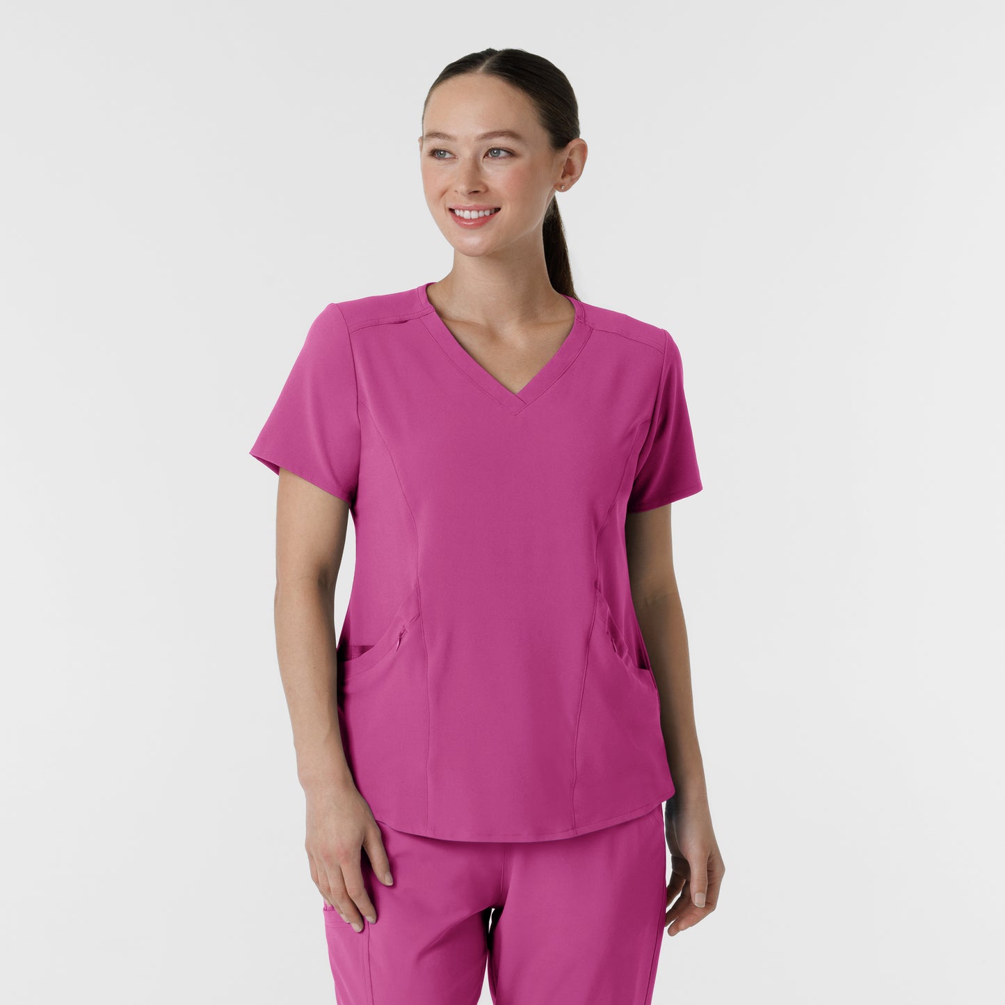 RENEW Women's V-Neck Scrub Top