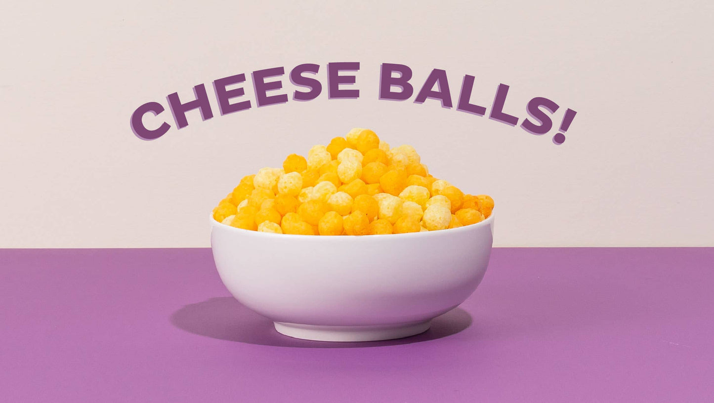 White Cheddar Cheese Balls, 4.5oz
