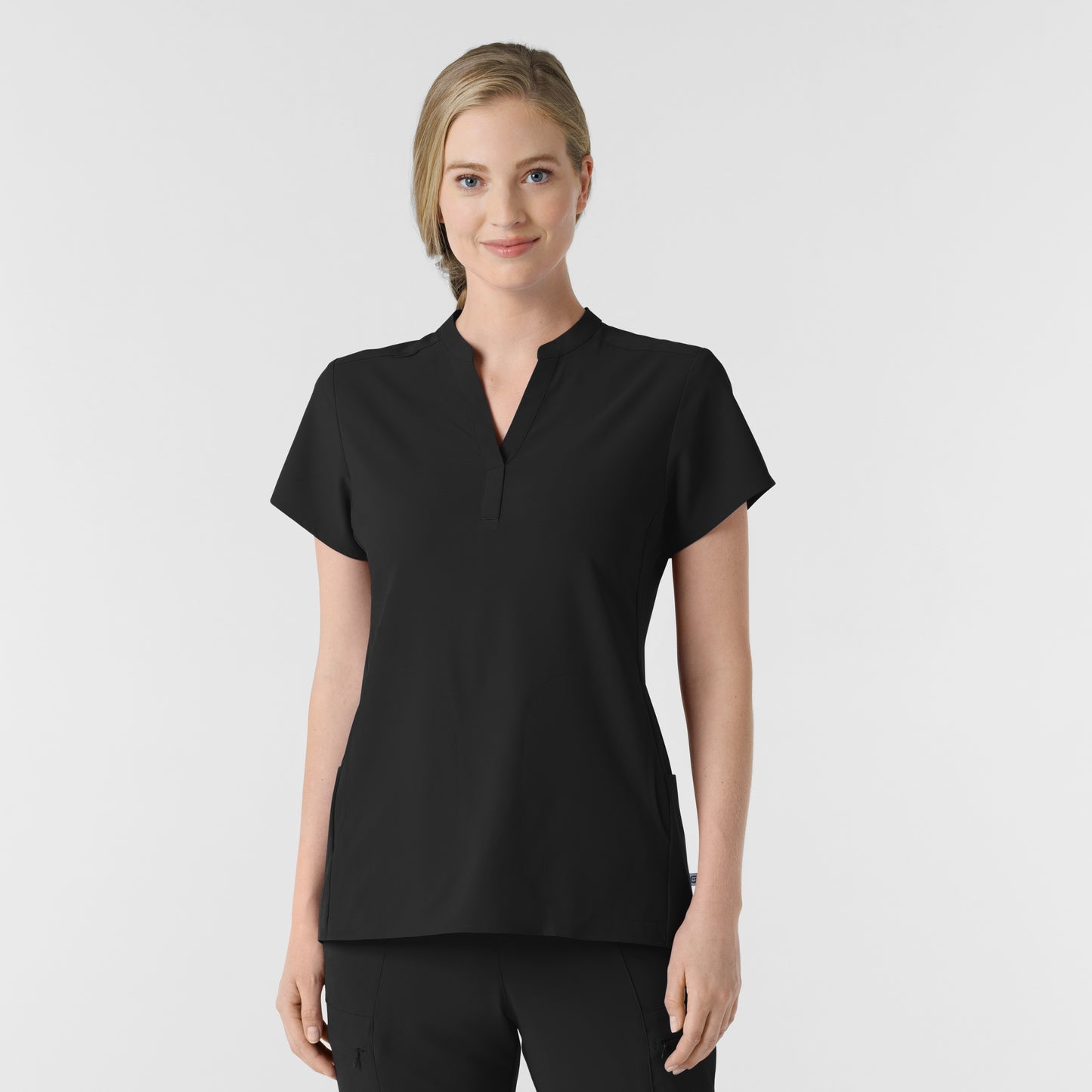WonderWink Women's Mandarin Collar Top