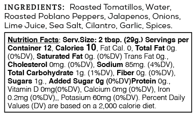 Salsa Verde Simmer Sauce