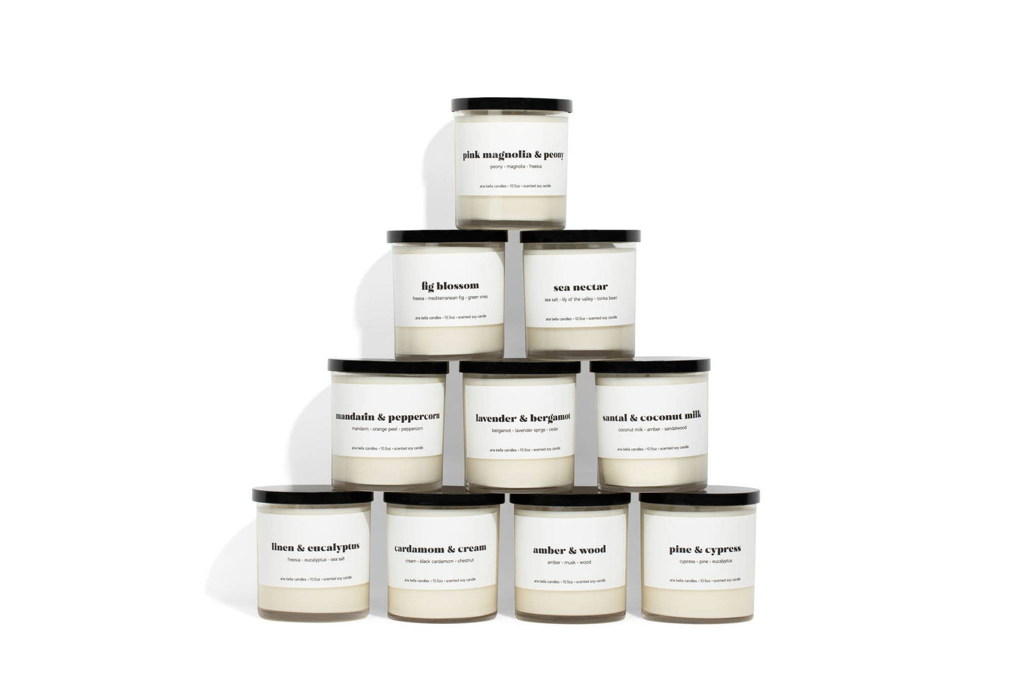 Sea Nectar Soy Candle 4oz Gold Tin