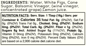 Sutter Buttes - Fig Jam – Small-Batch California Fig Spread – 5.5oz