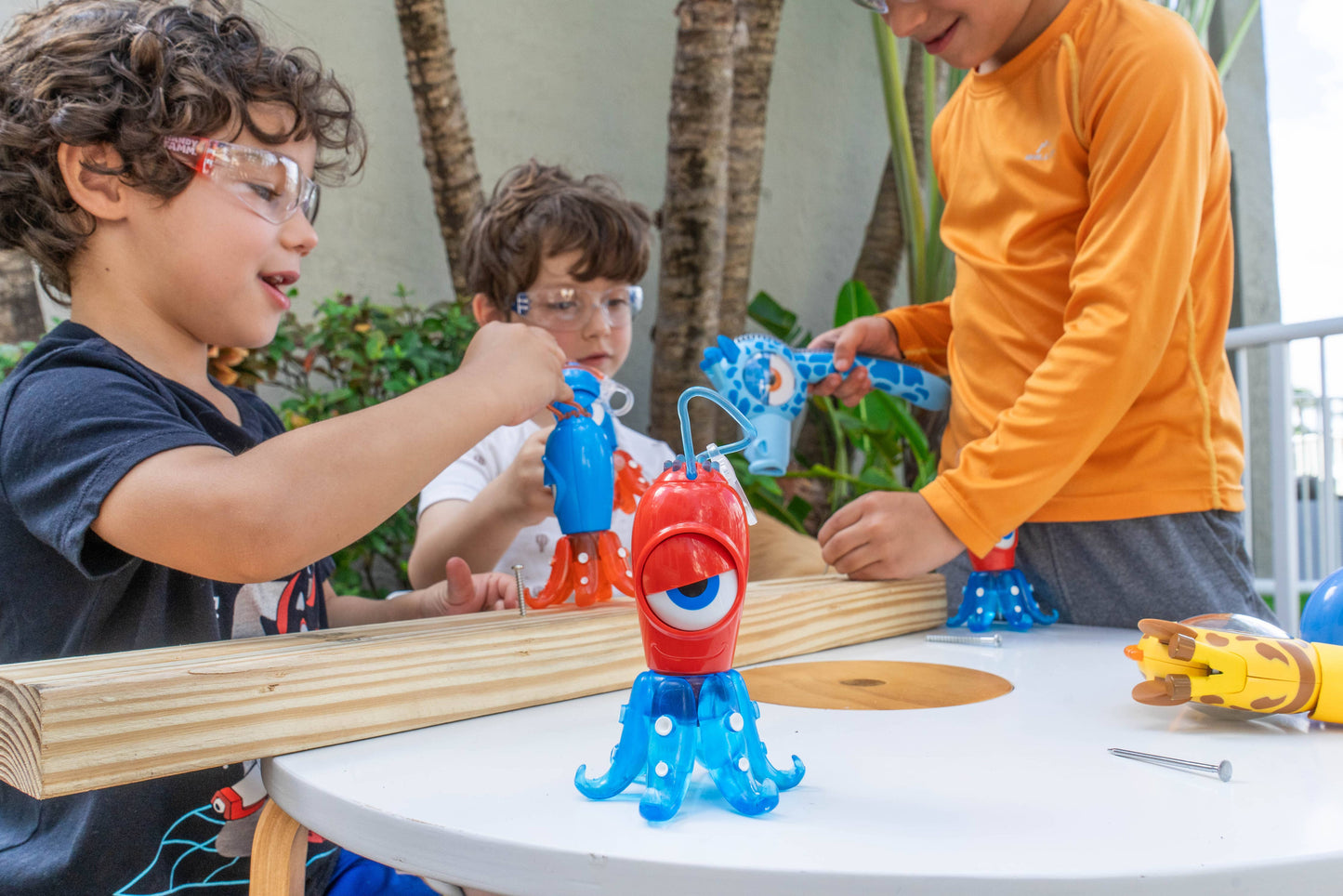 Kids Safety Glasses Red