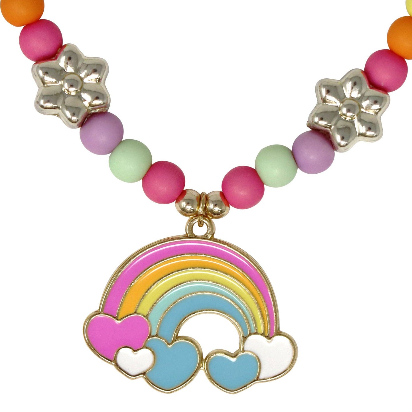 Daisy Rainbow Necklace
