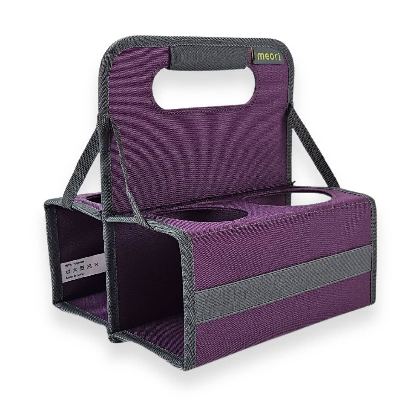 4 Cup Collapsible Reusable Drink Carrier - Marine Blue