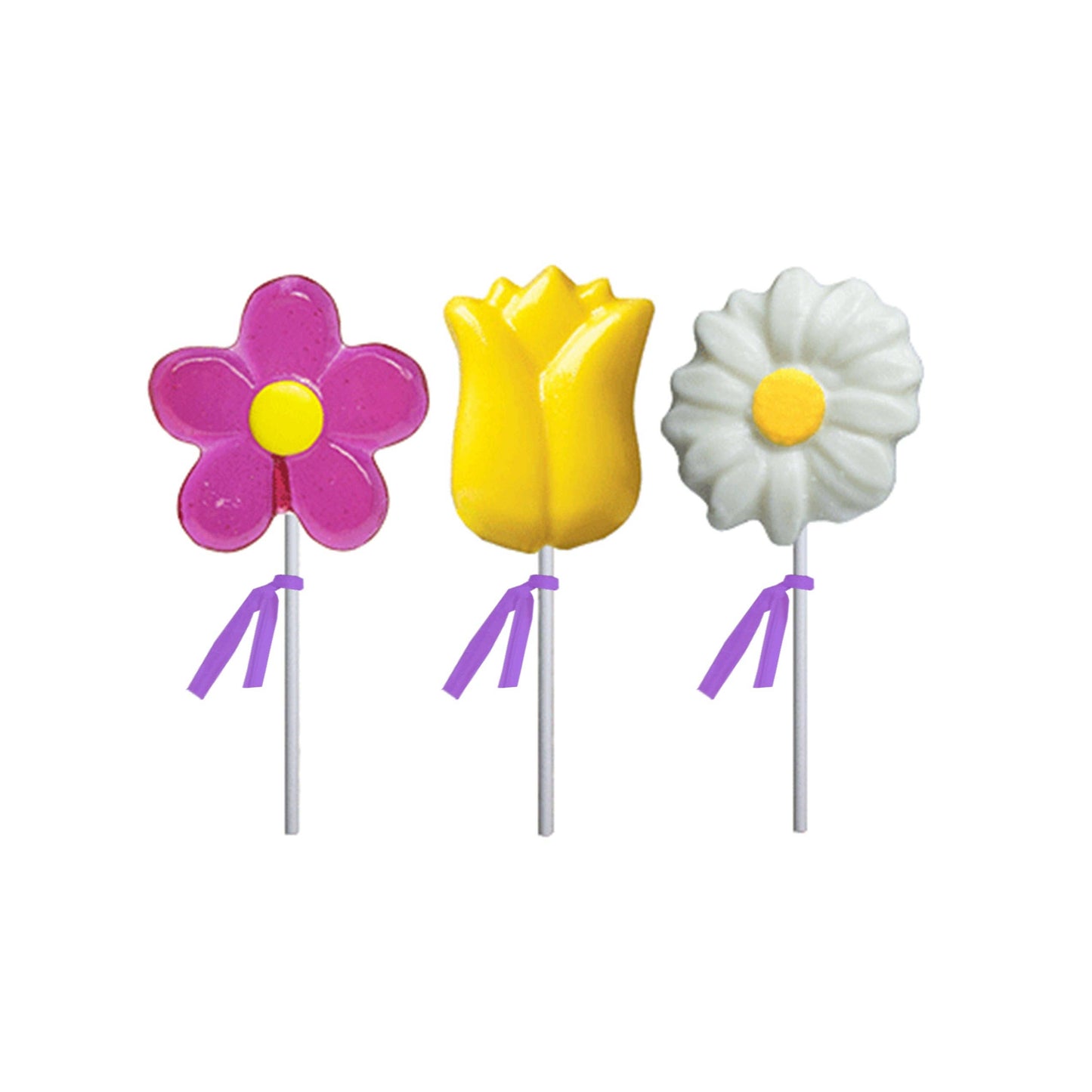 Melville Candy Company - Spring Flowers Lollipops - Assorted