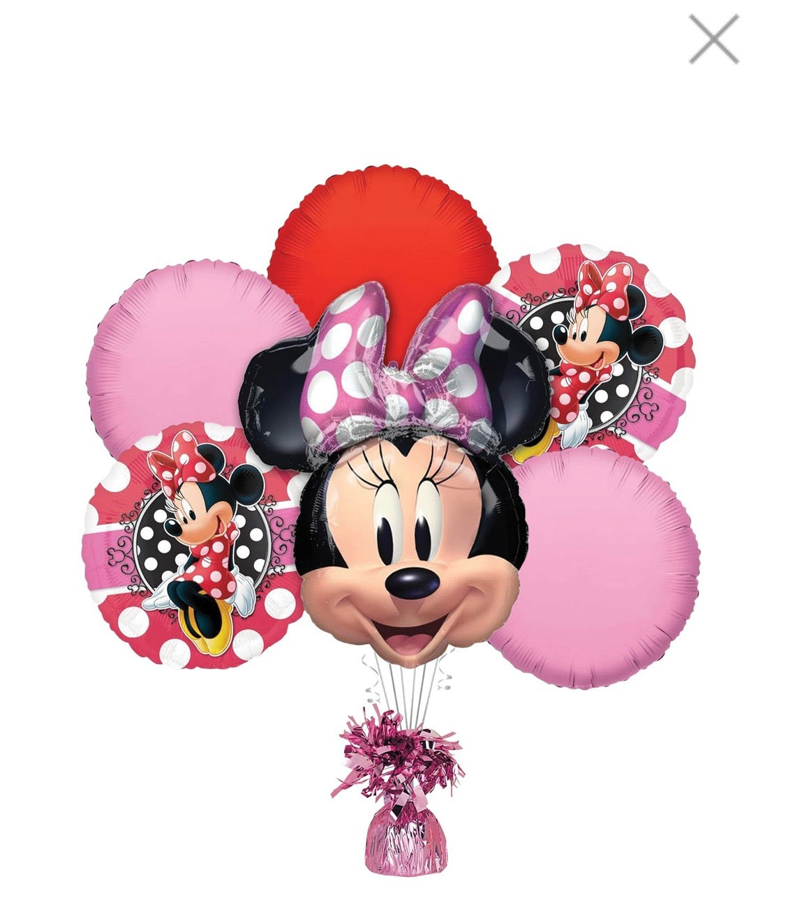 Balloon Bundle - Minnie Mouse