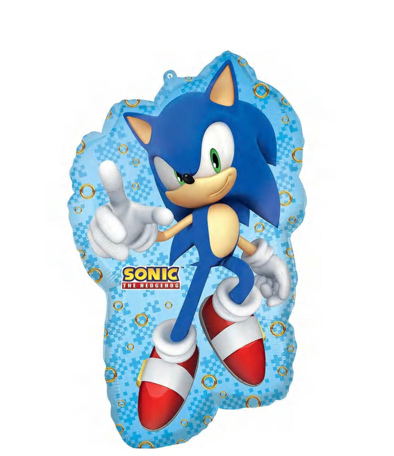 Sonic The Hedgehog 2 Shaped 30" Balloon