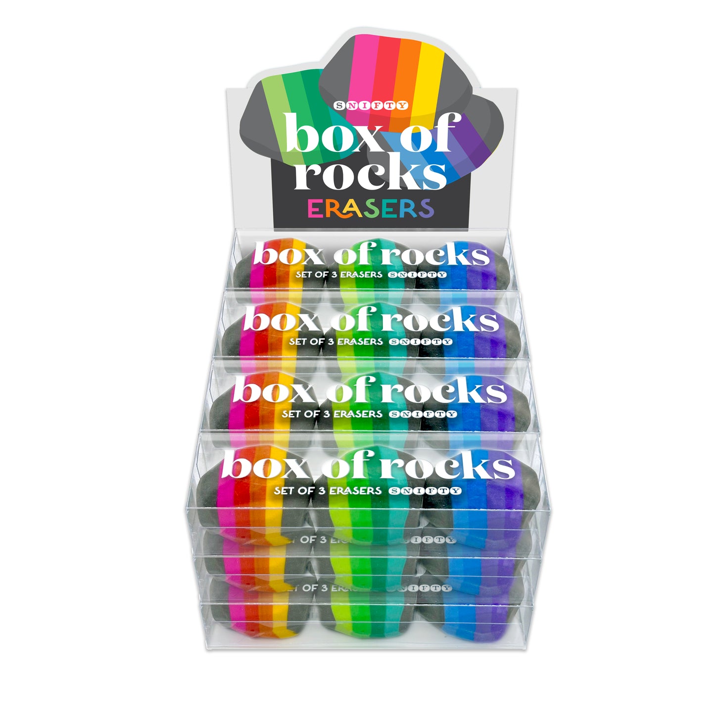 Box of Rocks Eraser