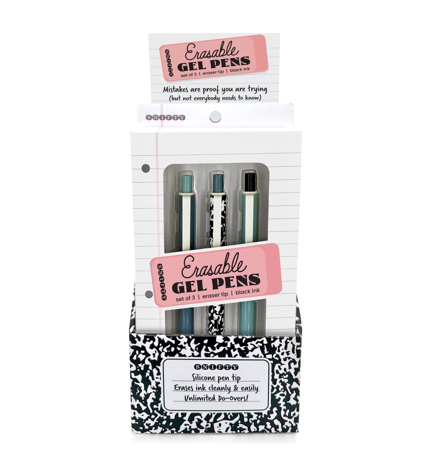 Erasable Pens - Composition