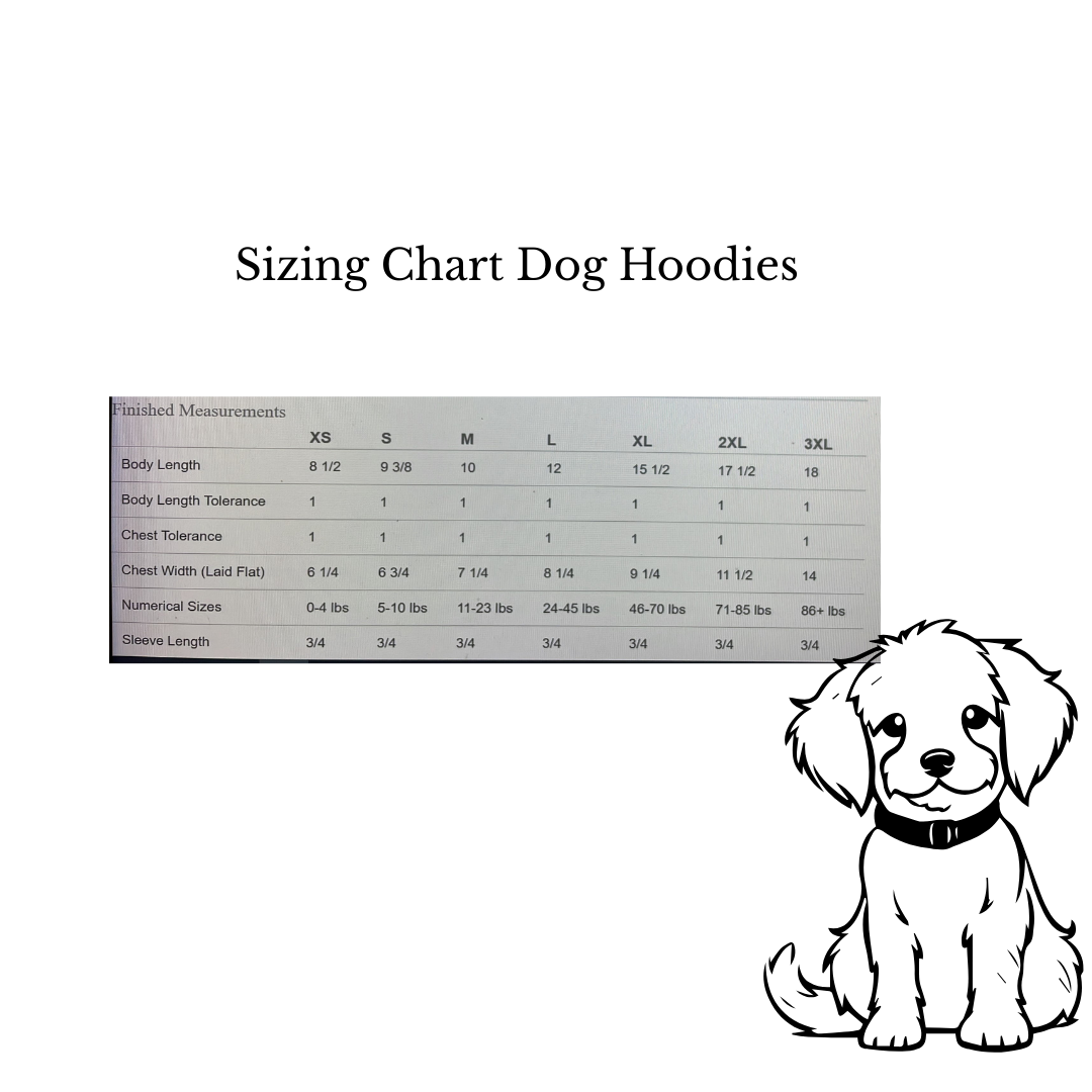 Arched MGH Dog Hoodie