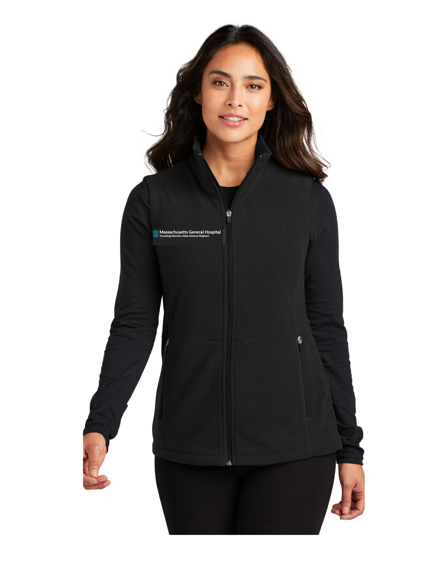 MGH/MGB Port Authority Ladies Micro Fleece Vest