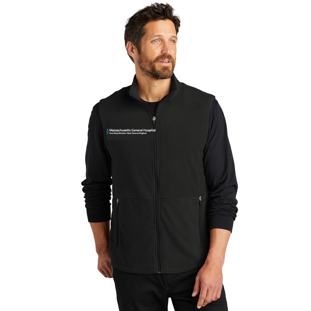 MGH/MGB Port Authority Men's Micro Fleece Vest