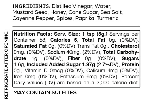 Sweet and Spicy Mustard