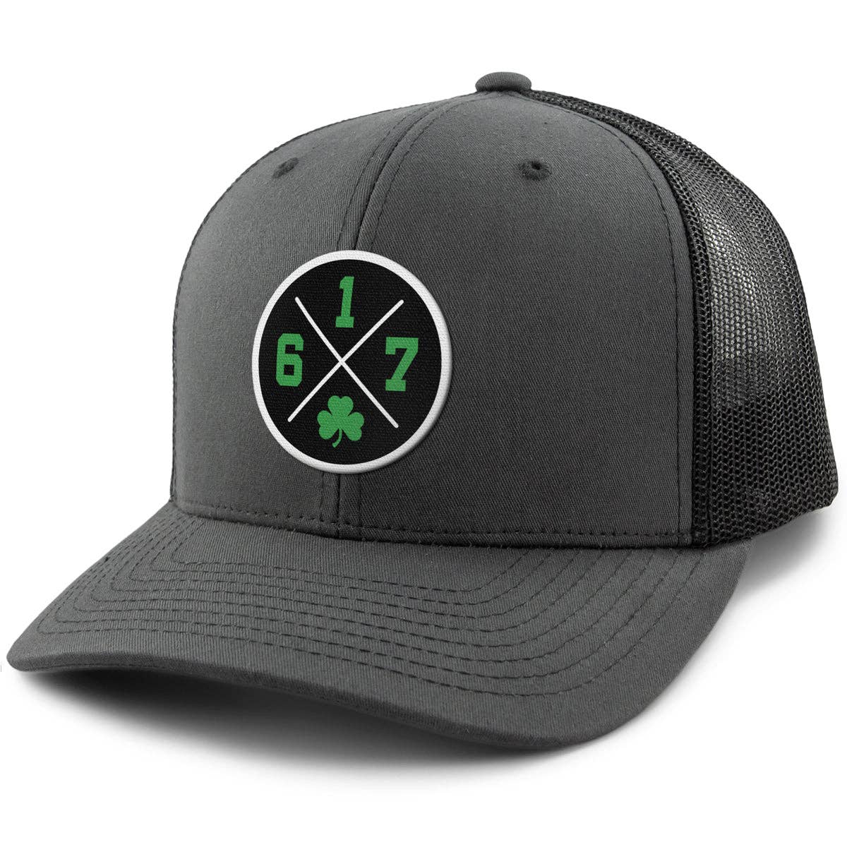Chowdaheadz - 617 Shamrock Emblem Classic Snapback Trucker