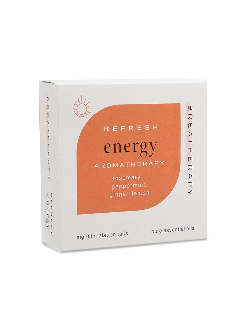 Breatherapy - ENERGY Energy Boosting Aromatherapy Inhaler Patches (8pack)