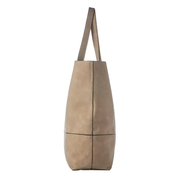 The Taylor Tote | Camel Suede