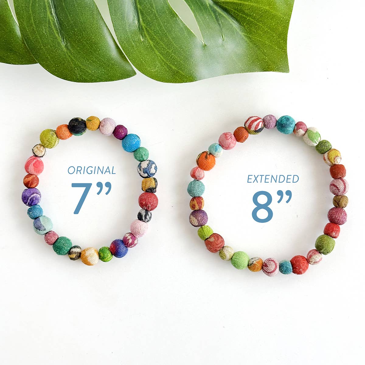 WorldFinds - Kantha Poetic Bracelet - Extended