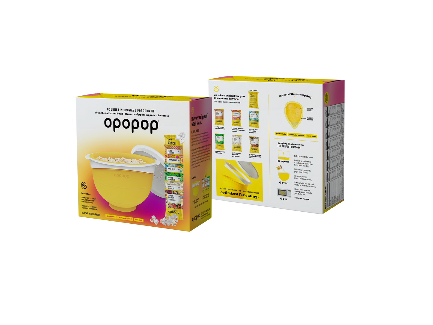 Flavor Wrapped Popcorn Kernels Discovery Collection