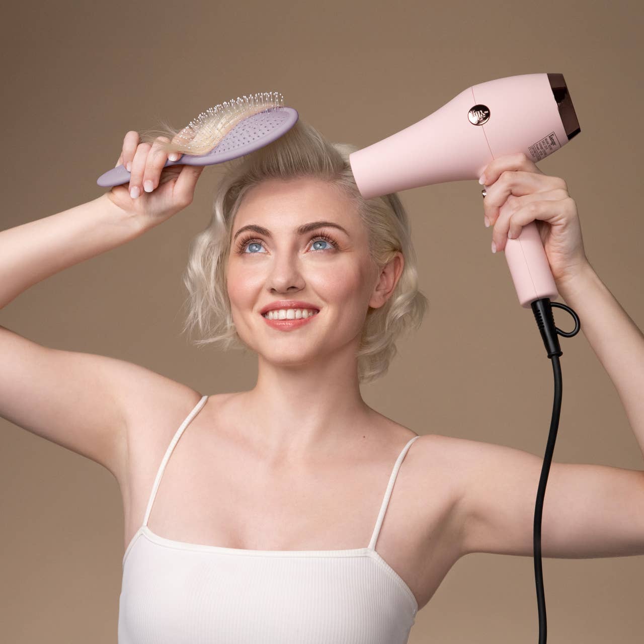 KITSCH - Recycled Plastic Wet/Dry Brush- Soft Violet