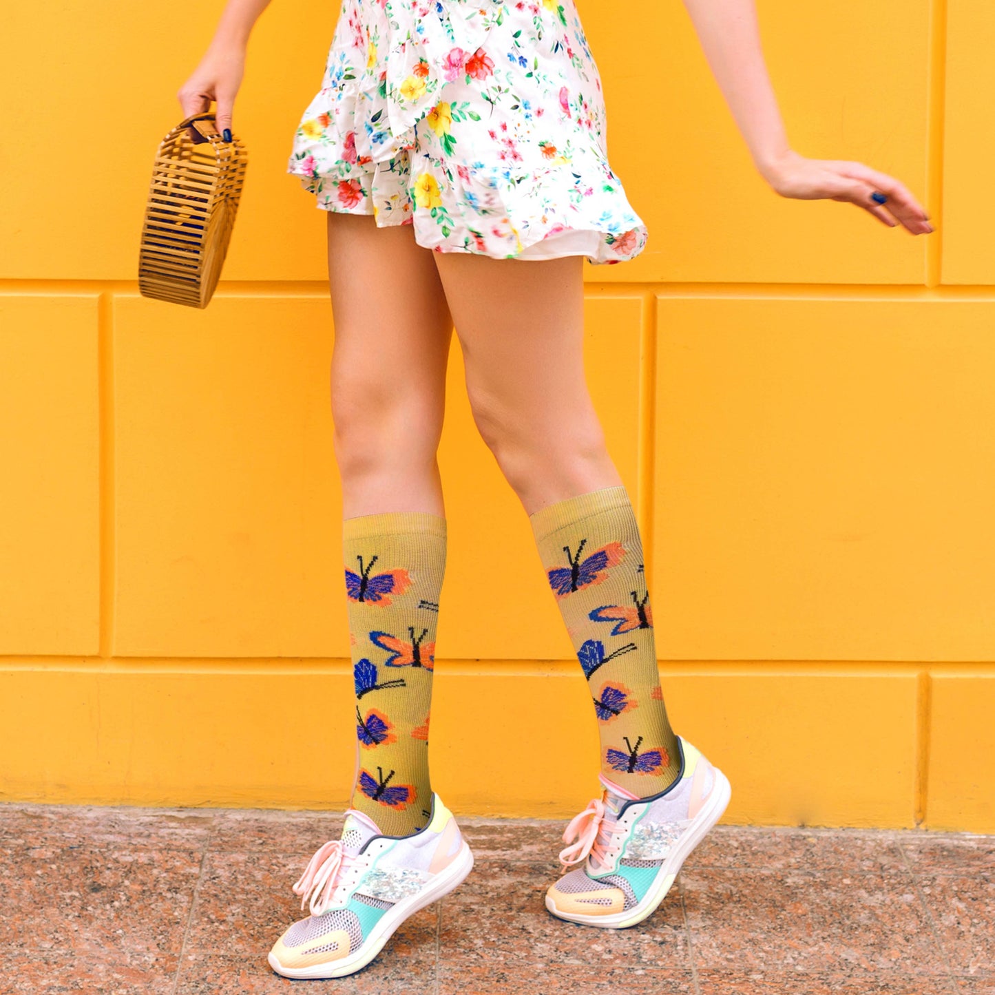 Extreme Fit Wholesale - Nature Knee High Compression Socks - 3 ASST STYLES