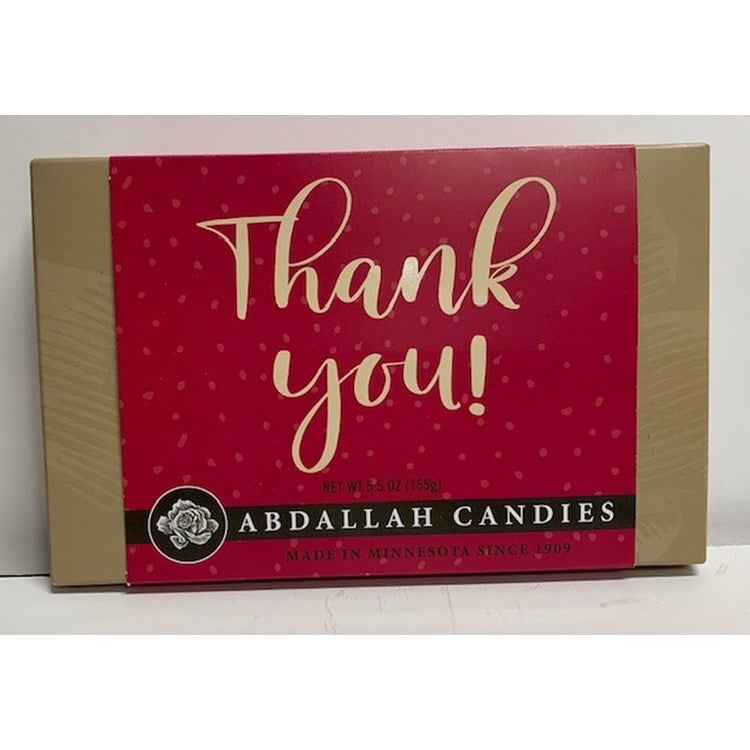 5.5oz Greeting Card Box - Thank You Chocolates